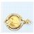 Autre Marque Pendente in platino e oro giallo con diamante - vista 5