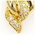 Autre Marque Orecchini a lobo in oro giallo 18K con diamante - vista 2
