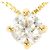 Autre Marque Collana in oro giallo 18K con pendente in diamante