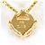 Autre Marque Collana in oro giallo 18K con pendente in diamante - vista 3