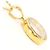 Autre Marque Collana in oro giallo 18K con diamante - vista 2