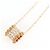 Autre Marque Collana in oro rosa 18K e diamanti - vista 3