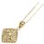 Autre Marque Collana in oro giallo 18K con diamante