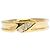 Autre Marque Goldbandring 18K Gelbgold mit Diamant