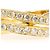 Autre Marque 18K Gelbgold-Bandring mit Diamant - Ansicht 2