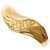 Autre Marque 18K Gelbgold Ringband mit Diamant