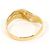Autre Marque 18K Gelbgold Ringband mit Diamant - Ansicht 3