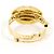 Autre Marque Anello a fascia in oro giallo 18K - vista 3