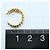 Autre Marque Ear cuff elegante in oro giallo 18K - vista 3