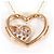 Autre Marque Collana in oro rosa 10K con zaffiro e diamante - vista 3