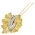 Autre Marque Collana in platino PT900 e oro giallo 18K con diamante