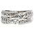 Autre Marque Platin-Ring mit Diamant
