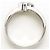 Autre Marque Platin-Ring mit Diamant - Ansicht 3