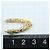 Autre Marque Orecchini a goccia eleganti in oro 18K - vista 3
