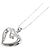 Autre Marque Collana in oro bianco 18K e diamanti