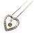 Autre Marque Collar de oro blanco 18K con diamantes marrones - vista 3
