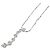 Autre Marque Collana in oro bianco 18K e diamanti