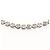 Autre Marque Bracciale con charm in oro bianco 18K con diamante - vista 2