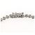 Autre Marque Bracciale con charm in oro bianco 18K con diamante - vista 3