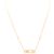 Collana Messika "Baby Move" in oro rosa e diamanti.