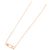 Collana Messika "Baby Move" in oro rosa e diamanti. - vista 3