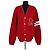 Autre Marque Merci Cardigan aus Wolle in Rot