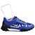 Sneakers Chanel blu in tessuto