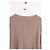 Autre Marque Top de seda Lingua Franca beige - vista 4