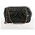 Borsa a tracolla Chanel Reissue Accordion in pelle matelassé mix Verde - vista 4