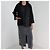 Autre Marque Blazer S Max Mara de mezcla de lino negro - vista 3
