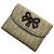 Cartera Christian Dior de lona Monogram y piel - Beige