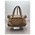 Miu Miu borsa a mano in pelle beige con ciondolo a cuore - vista 10