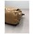 Miu Miu borsa a mano in pelle beige con ciondolo a cuore - vista 13