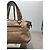 Miu Miu borsa a mano in pelle beige con ciondolo a cuore - vista 5