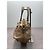 Miu Miu borsa a mano in pelle beige con ciondolo a cuore - vista 8