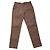 Cyrillus Pantalones de lana a cuadros marrones - vista 2