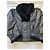 Giacca invernale in pelle nera Mac Douglas foderata in shearling - vista 20