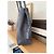 Roseau Longchamp Borsa Tote in Pelle Effetto Canna Croco - Blu - vista 3