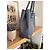 Roseau Longchamp Borsa Tote in Pelle Effetto Canna Croco - Blu - vista 6