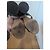 Sandali Givenchy neri in pelle con tacco a blocco e borchie - vista 13