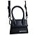 Mini borsa Jacquemus in pelle nera