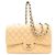 Borsa a Tracolla Chanel Beige Caviar Single Flap
