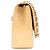 Borsa a Tracolla Chanel Beige Caviar Single Flap - vista 4
