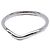 Autre Marque Anillo de banda curva Elsa Peretti Tiffany & Co. de platino - vista 7