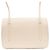 Borsa a tracolla Chanel Coco Small Flap in pelle caviar bianca stile preppy - vista 3