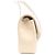 Borsa a tracolla Chanel Coco Small Flap in pelle caviar bianca stile preppy - vista 4
