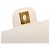 Borsa a tracolla Chanel Coco Small Flap in pelle caviar bianca stile preppy - vista 9