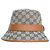 Cappello a secchiello Gucci in tela GG - vista 2