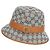 Cappello a secchiello Gucci in tela GG - vista 3