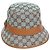 Cappello a secchiello Gucci in tela GG - vista 4